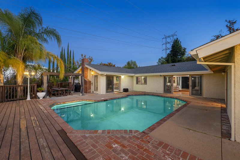 area de piscina en casa en puebla