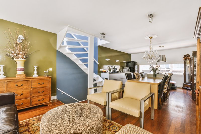 sala d estar en primer piso en casa en puebla